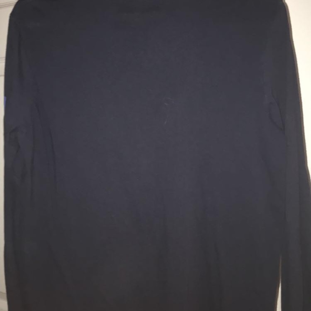 Navy blue nautica long steve tee shirt